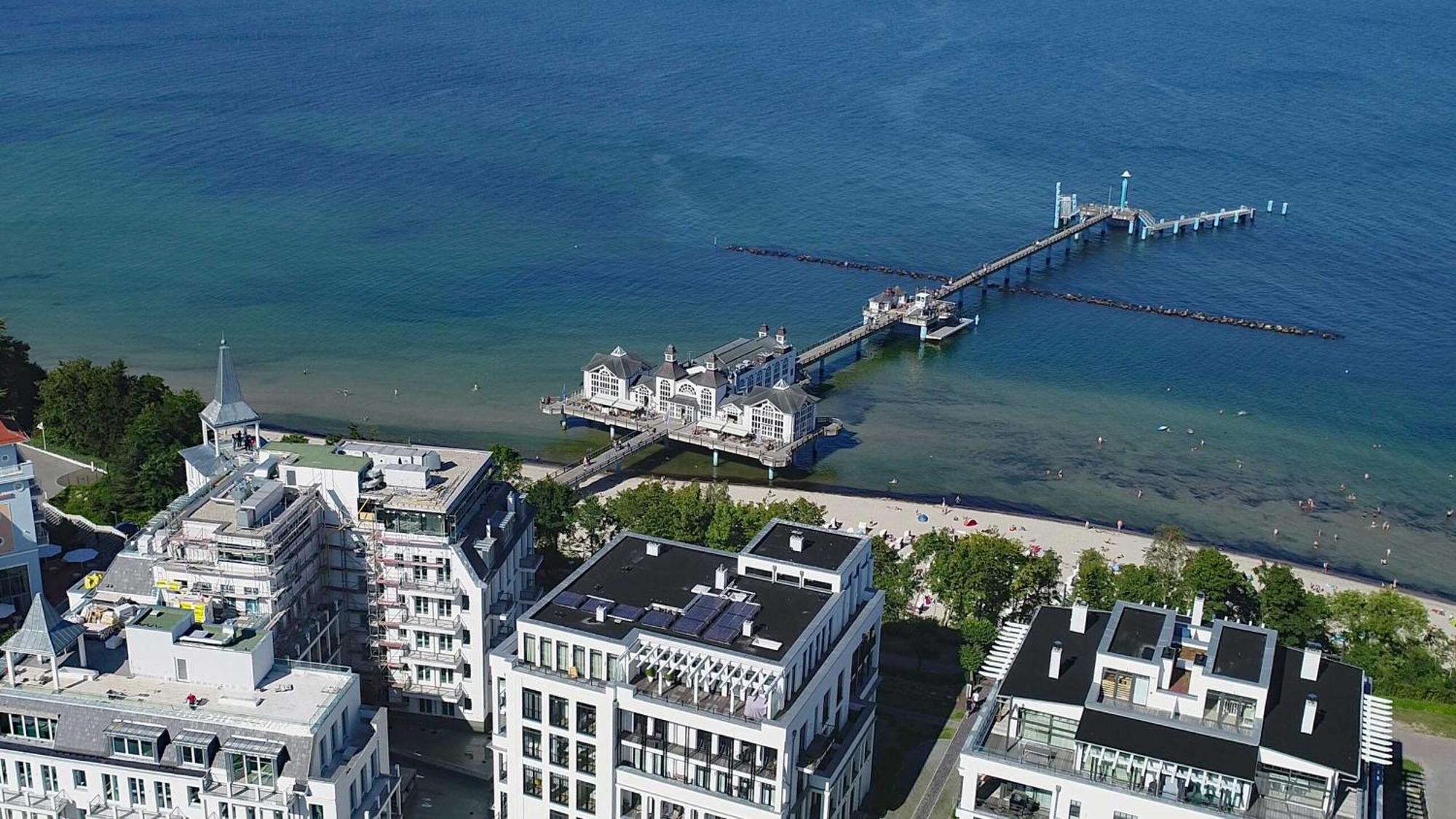 Haus Baltic 12 Mit Balkon - Zentrale Lage Im Ostseebad Sellin Esterno foto