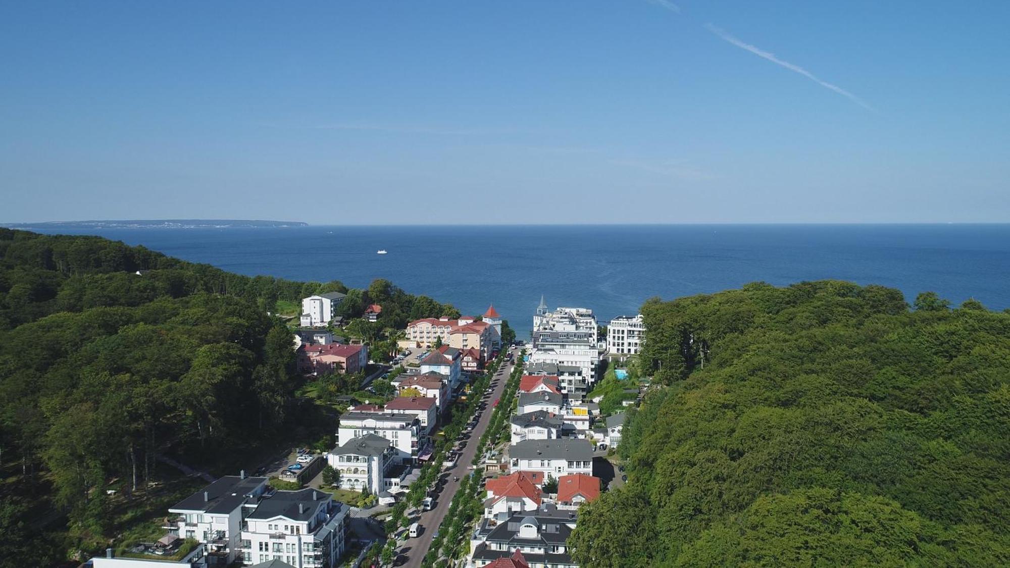 Haus Baltic 12 Mit Balkon - Zentrale Lage Im Ostseebad Sellin Esterno foto