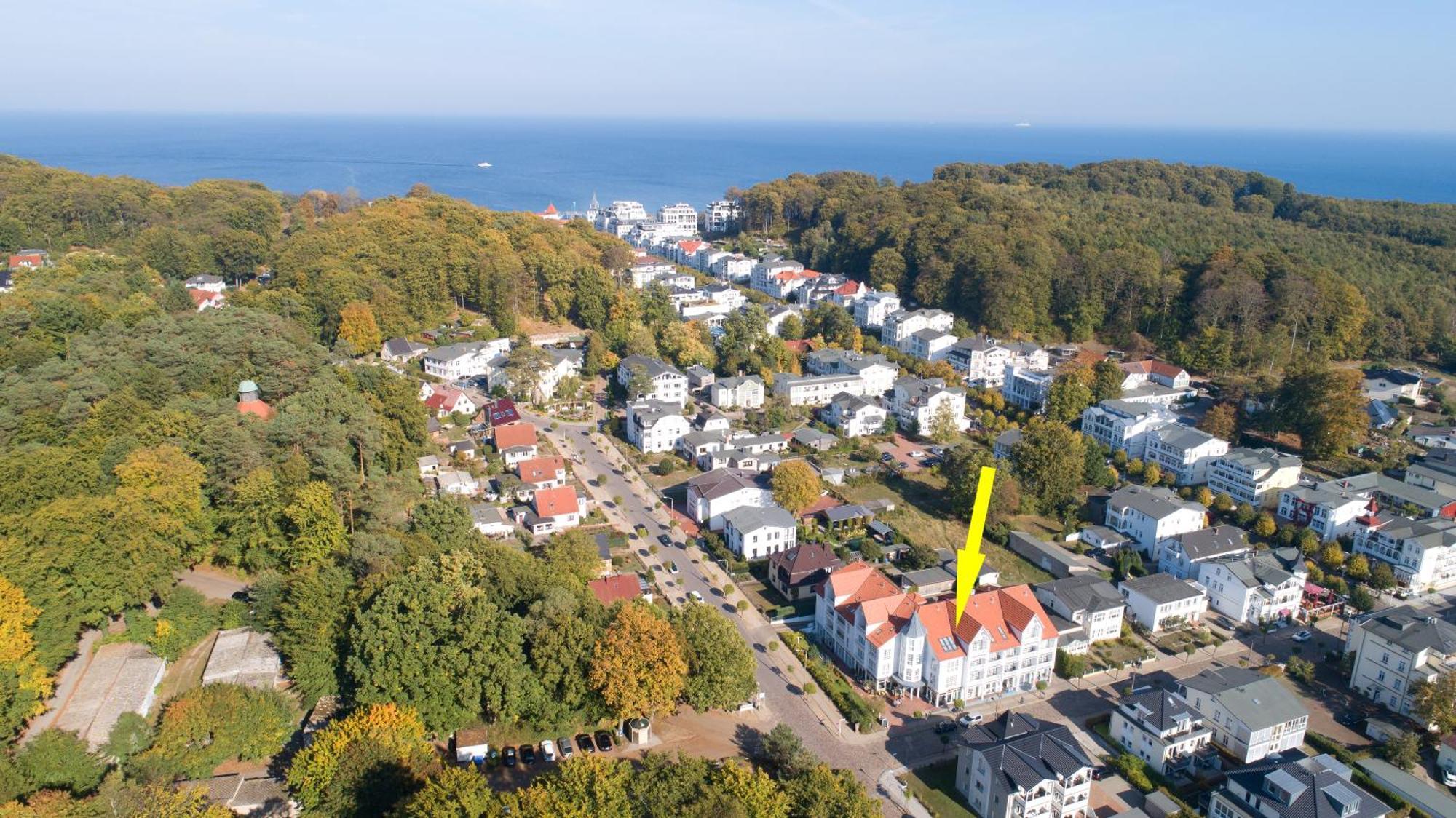 Haus Baltic 12 Mit Balkon - Zentrale Lage Im Ostseebad Sellin Esterno foto